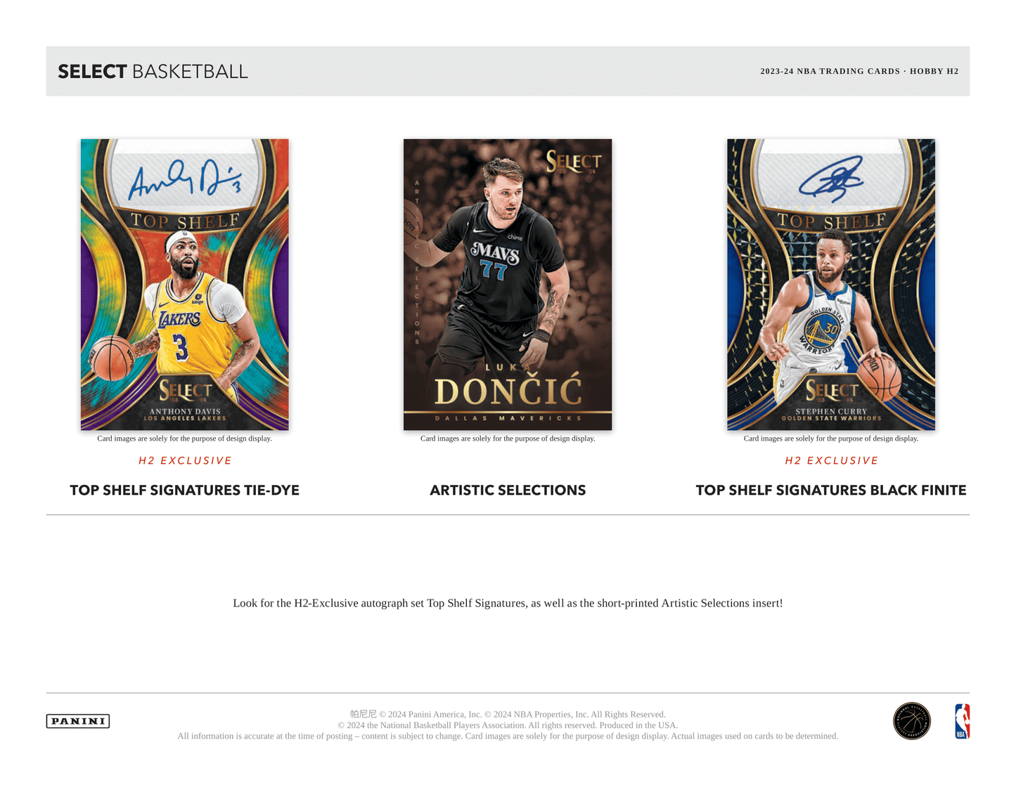 Panini - 2023/24 Select Basketball (NBA) - Hybrid H2 Box