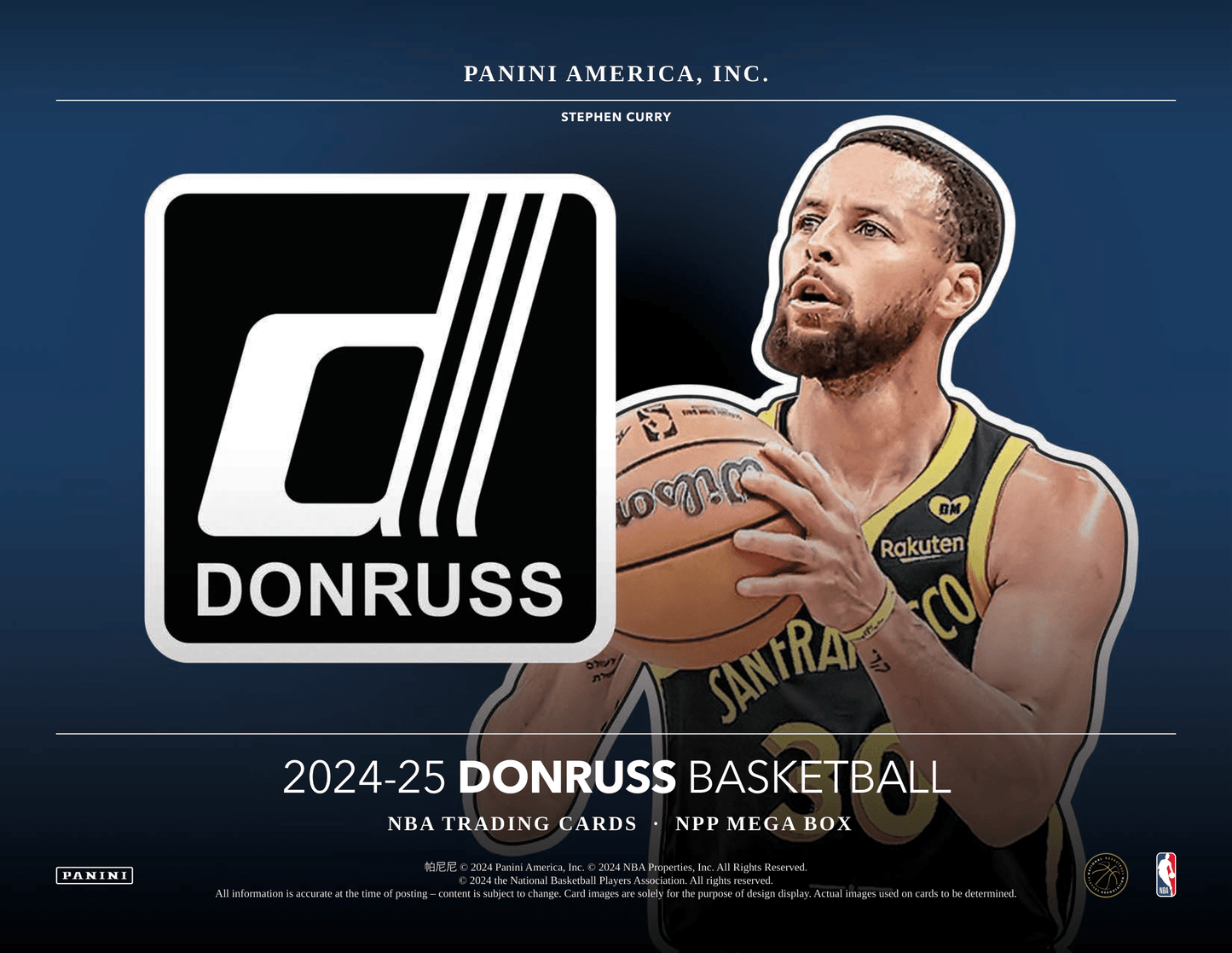Panini - 2024/25 Donruss Basketball (NBA) - Mega Box
