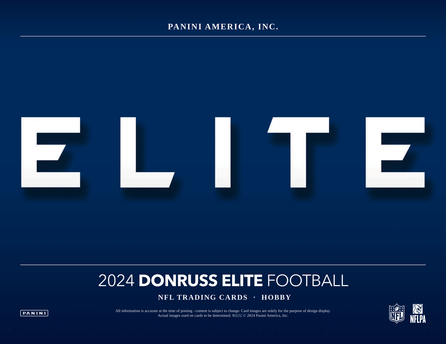 Panini - 2024 Donruss Elite American Football (NFL) - Hobby Box