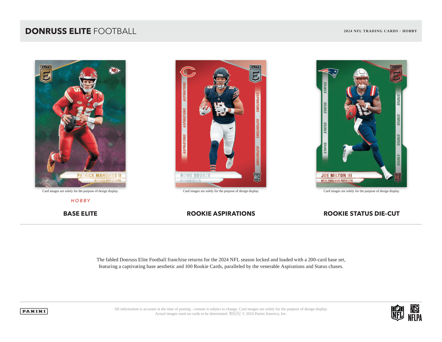 Panini - 2024 Donruss Elite American Football (NFL) - Hobby Box