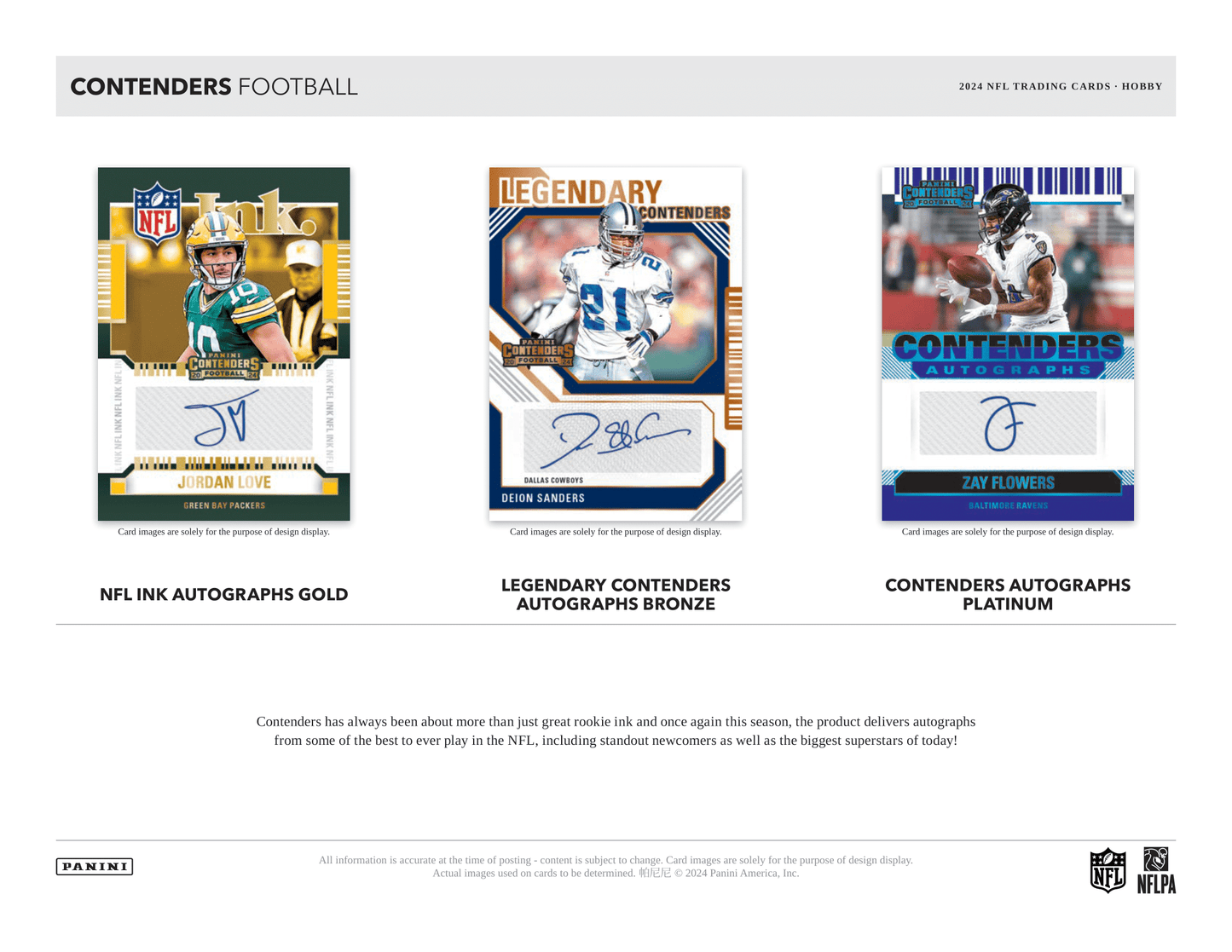 Panini - 2024 Contenders American Football (NFL) - Hobby Box