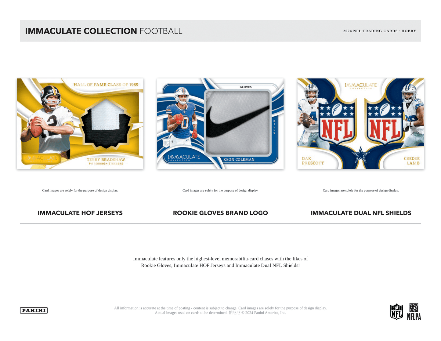 Panini - 2024 Immaculate American Football (NFL) - Hobby Box