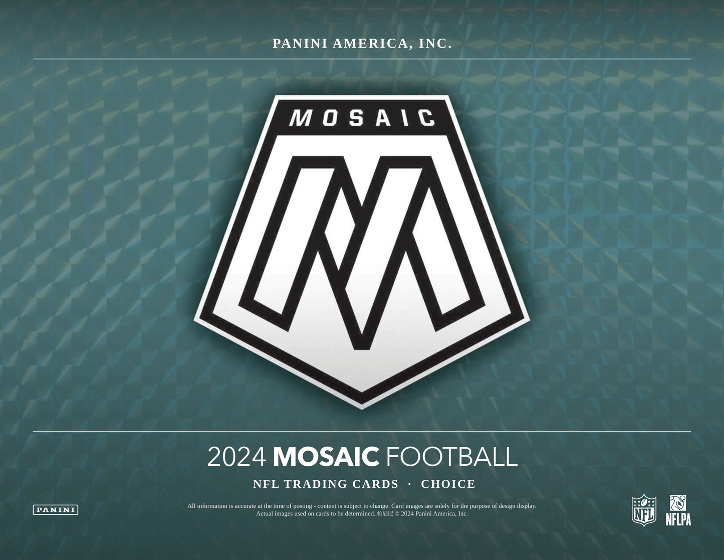 Panini - 2024 Mosaic American Football (NFL) - Choice Box