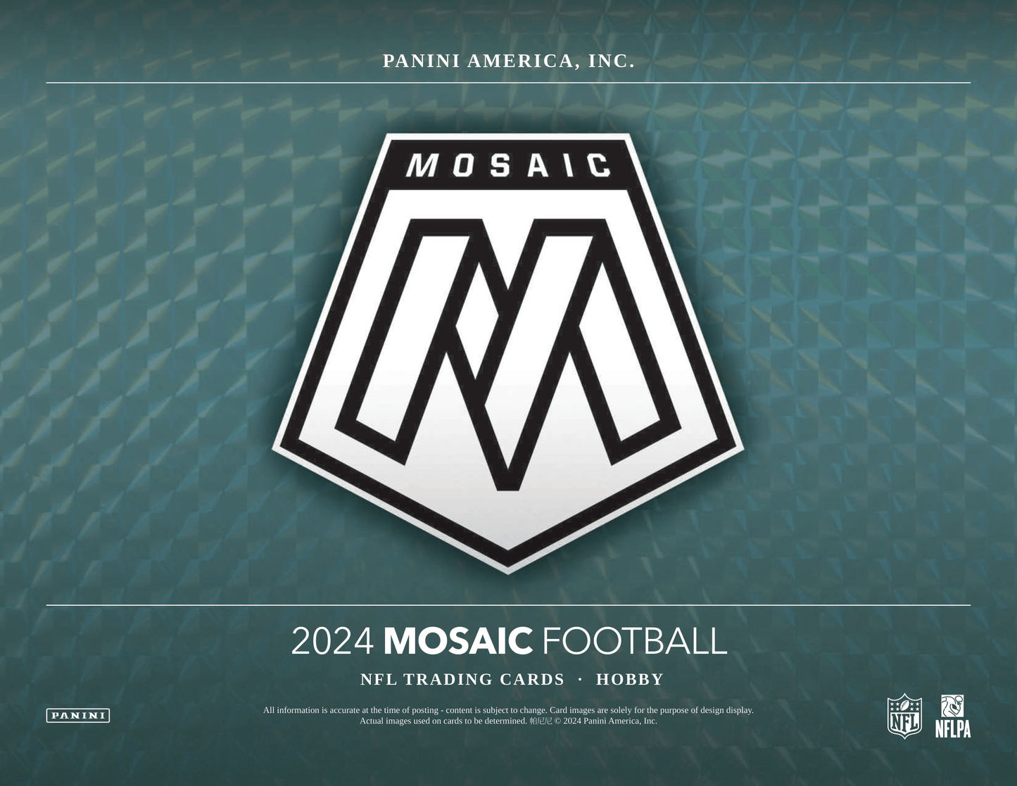 Panini - 2024 Mosaic American Football (NFL) - Hobby Box