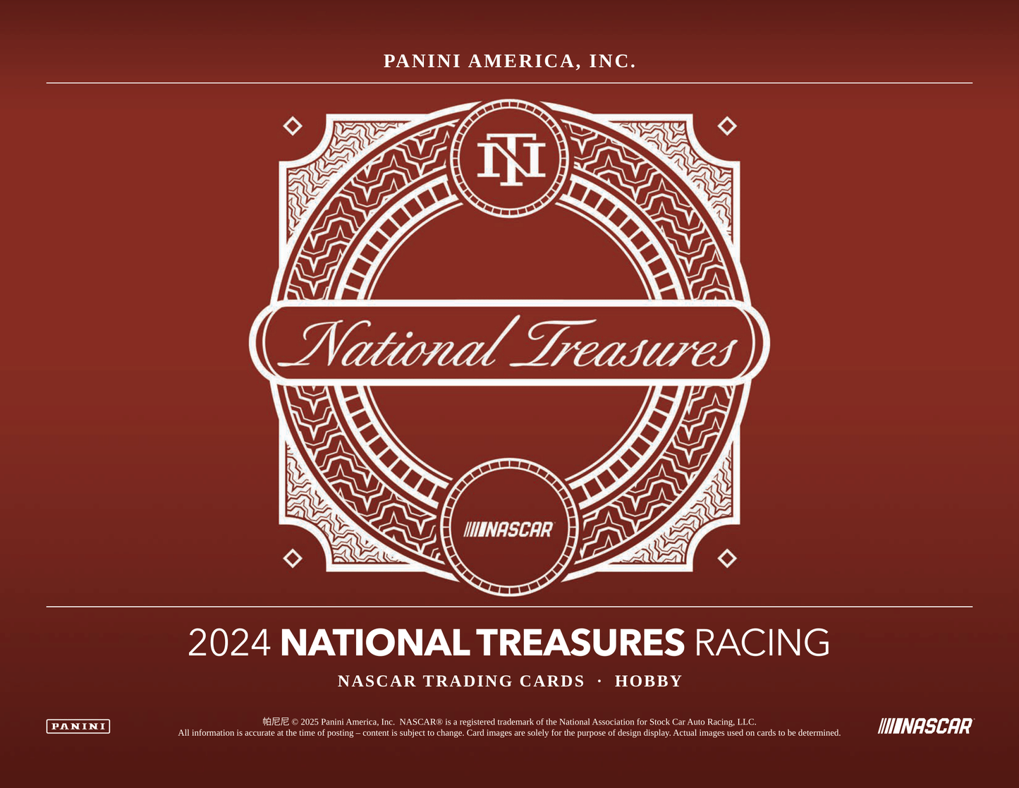 Panini - 2024 National Treasures Racing (NASCAR) - Hobby Box