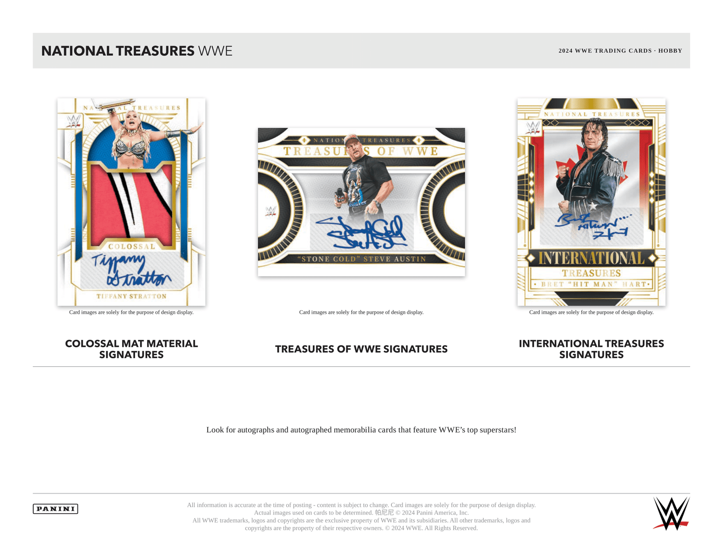 Panini - 2024 National Treasures WWE - Hobby Box
