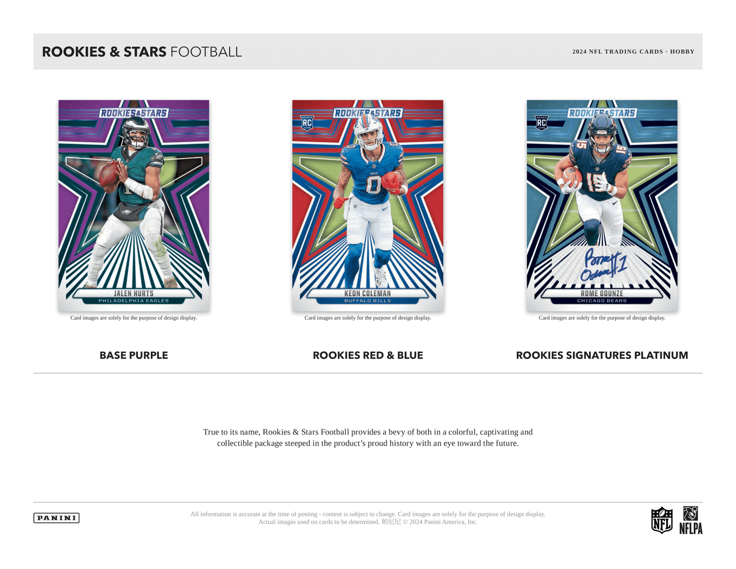 Panini - 2024 Rookies & Stars American Football (NFL) - Hobby Box