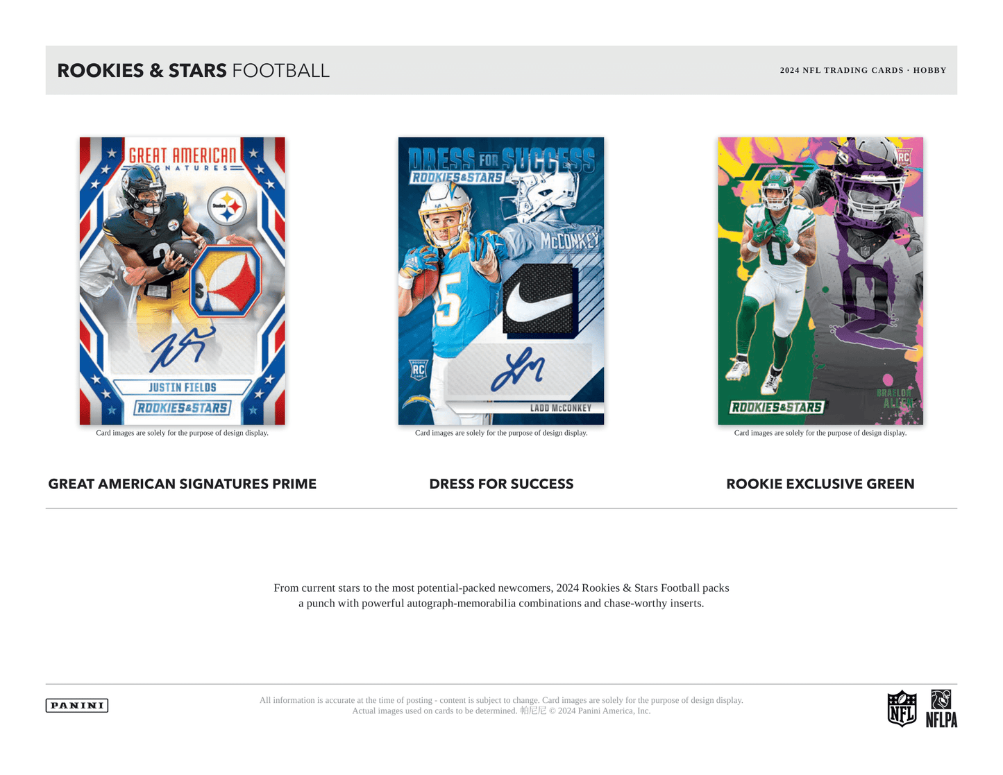 Panini - 2024 Rookies & Stars American Football (NFL) - Hobby Box