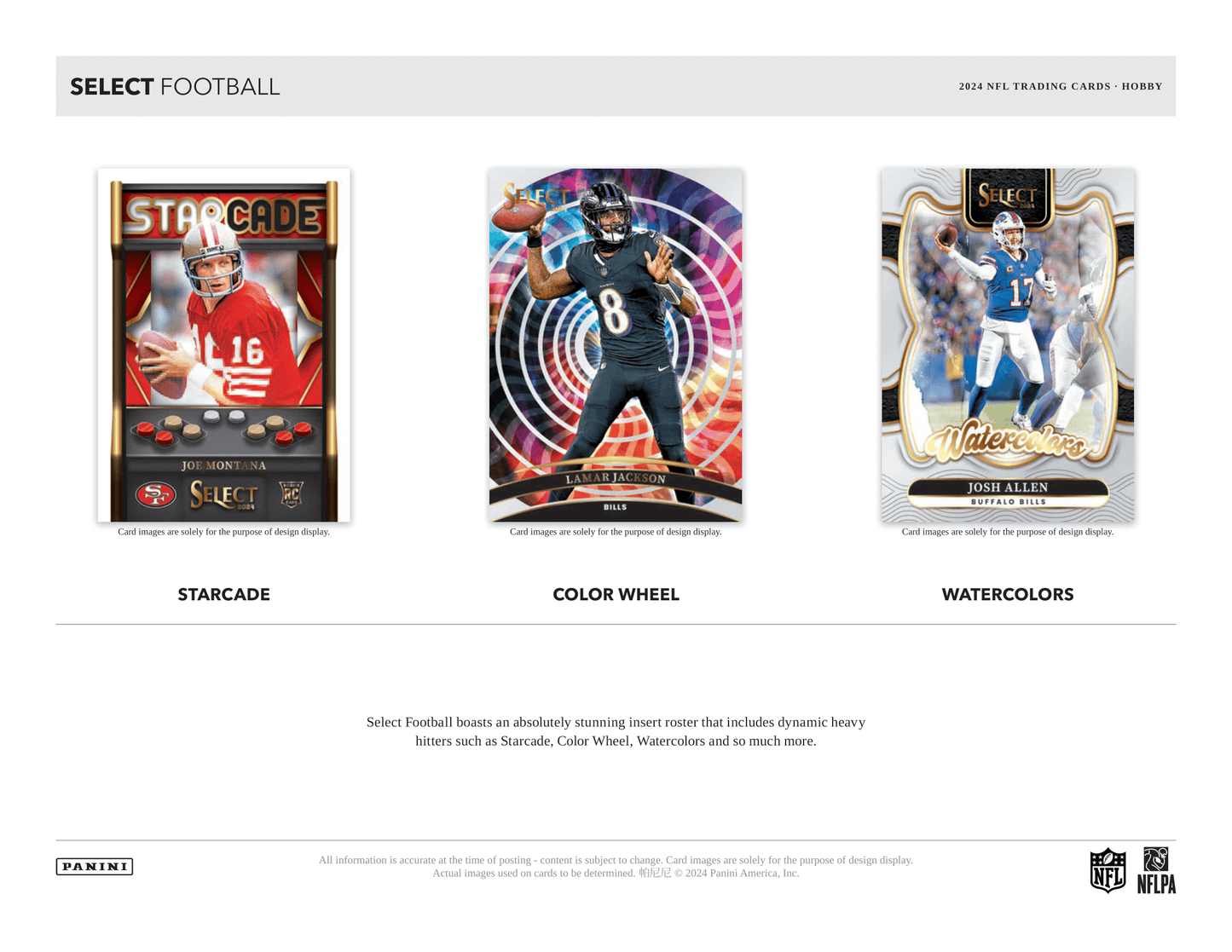 Panini - 2024 Select American Football (NFL) - Hobby Box