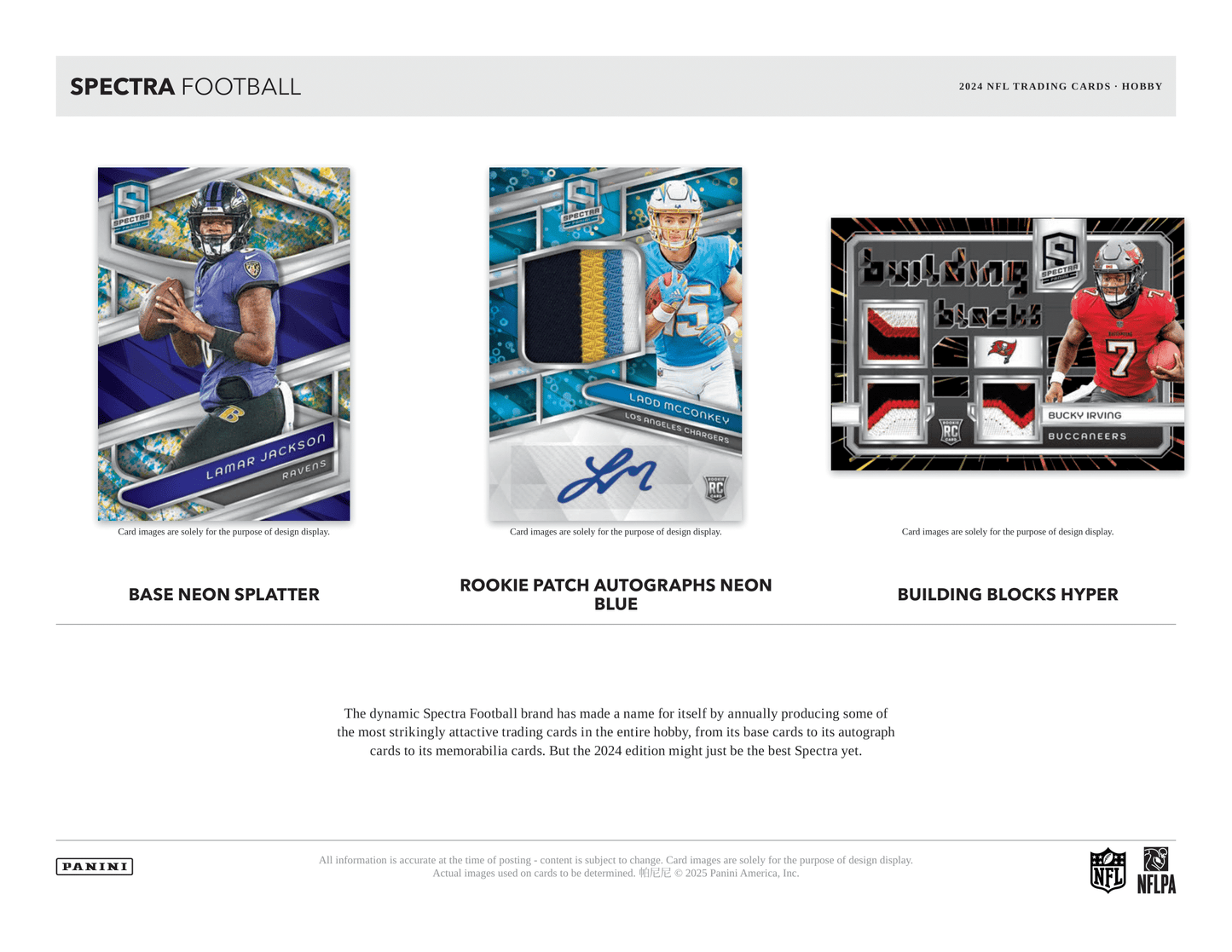Panini - 2024 Spectra American Football (NFL) - Hobby Box