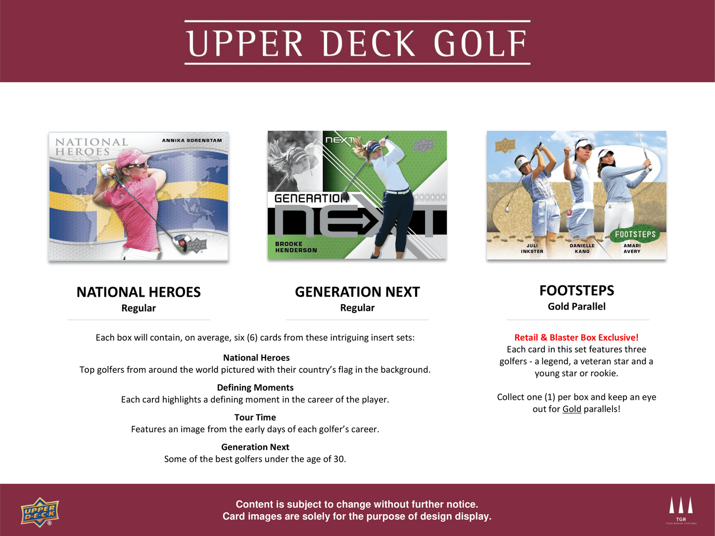 Upper Deck - 2024 Upper Deck Golf - Blaster Box