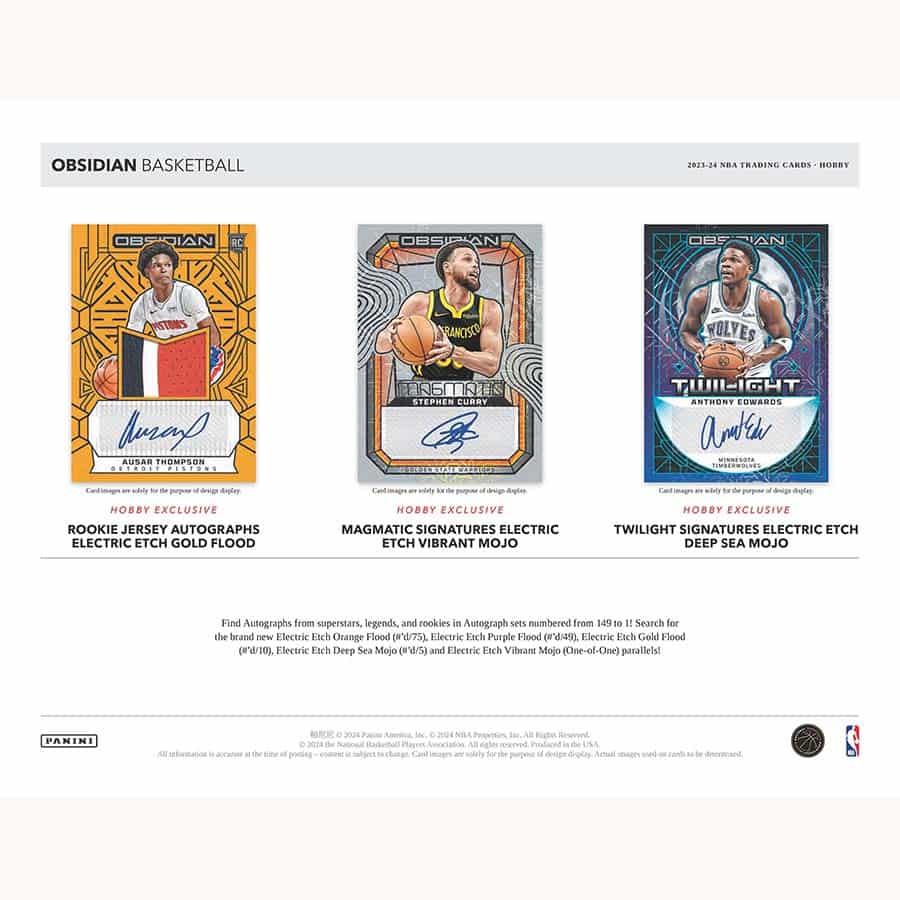 Panini - 2023/24 Obsidian Basketball (NBA) - Hobby Box