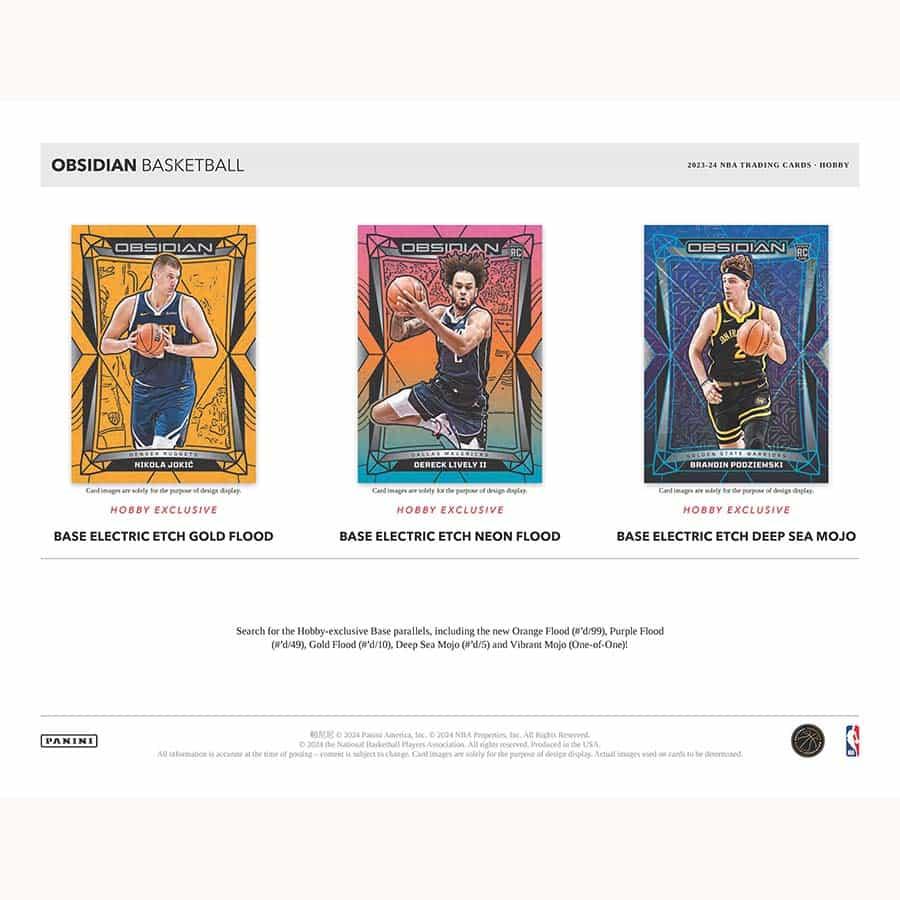 Panini - 2023/24 Obsidian Basketball (NBA) - Hobby Box