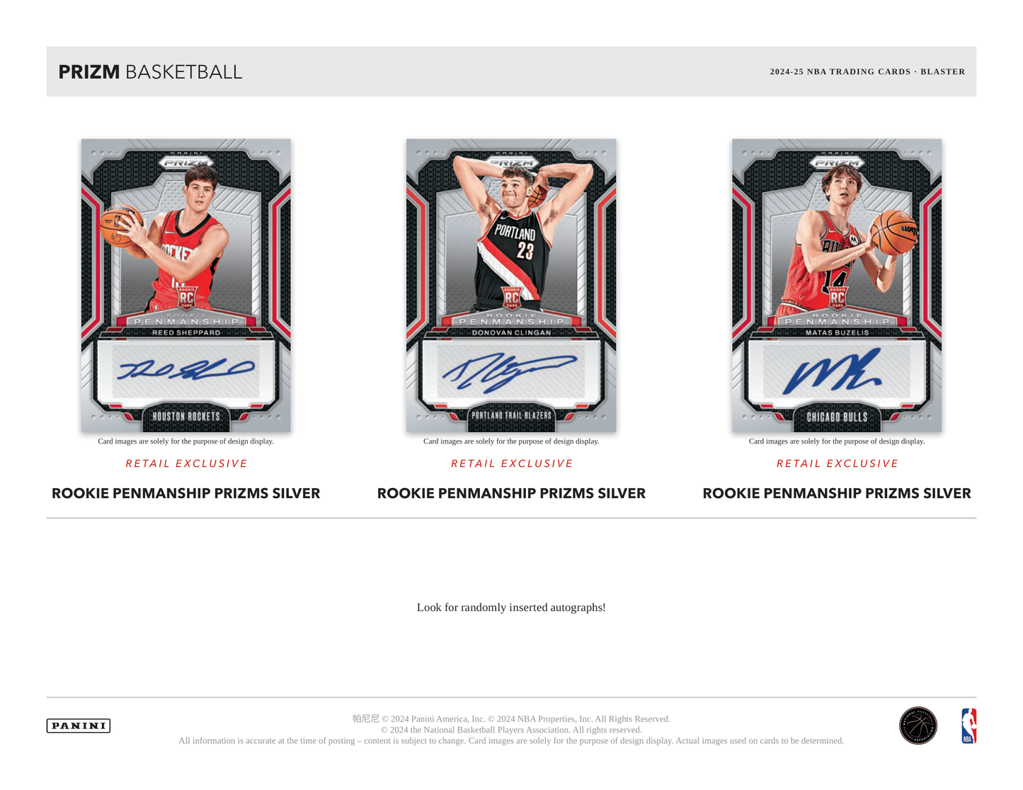 Panini - 2024/25 Prizm Basketball (NBA) - Blaster Box