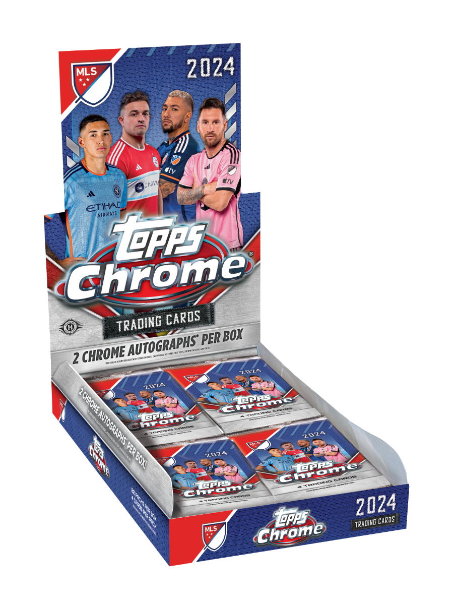 Topps - 2024 Chrome MLS Football (Soccer) - Hobby Box
