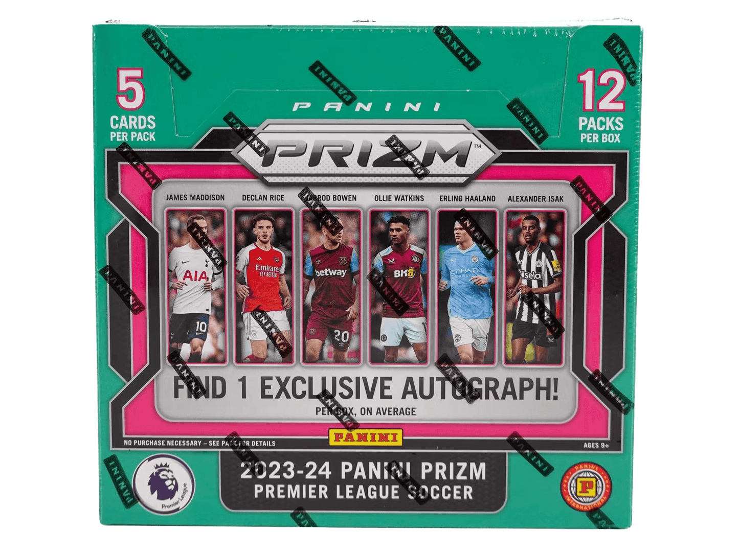 2023/24 Prizm Premier League Football (Soccer) - International Hobby Box (12 Packs)