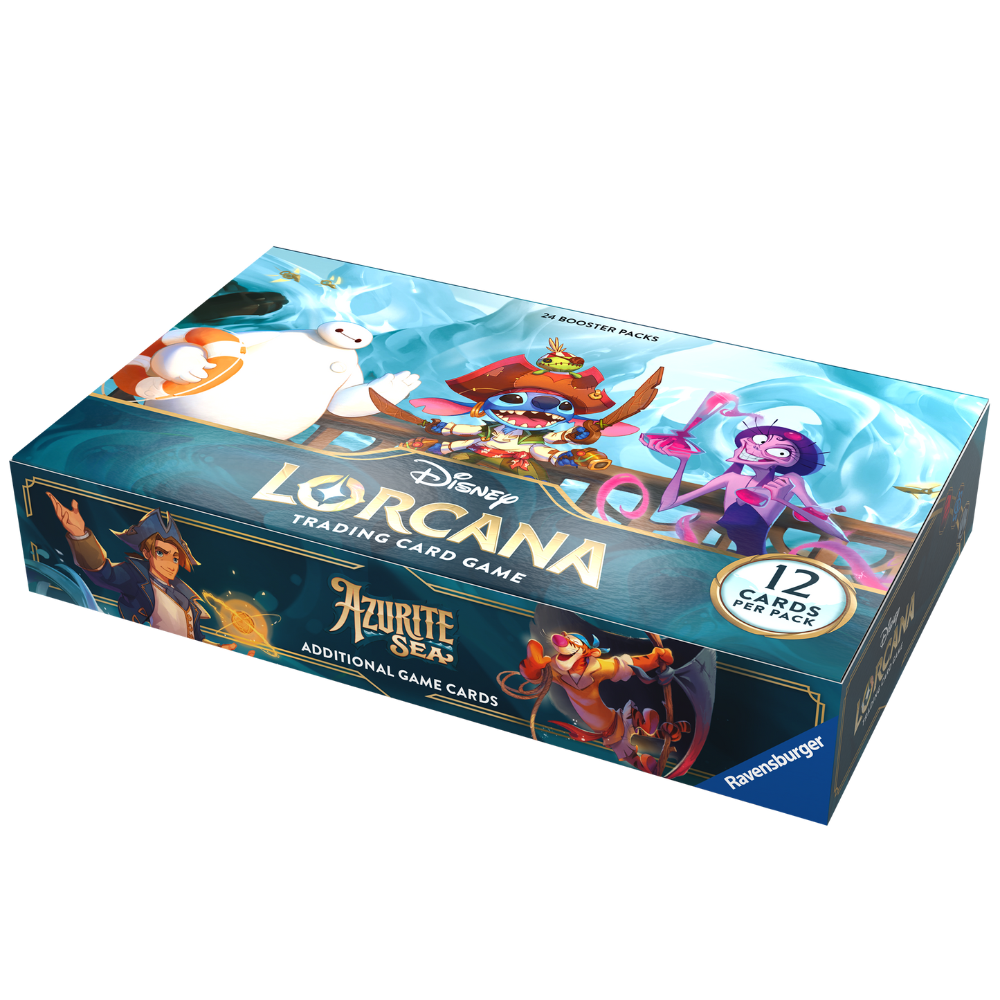 Disney - Lorcana TCG - Azurite Sea - Booster Box (24 Packs)