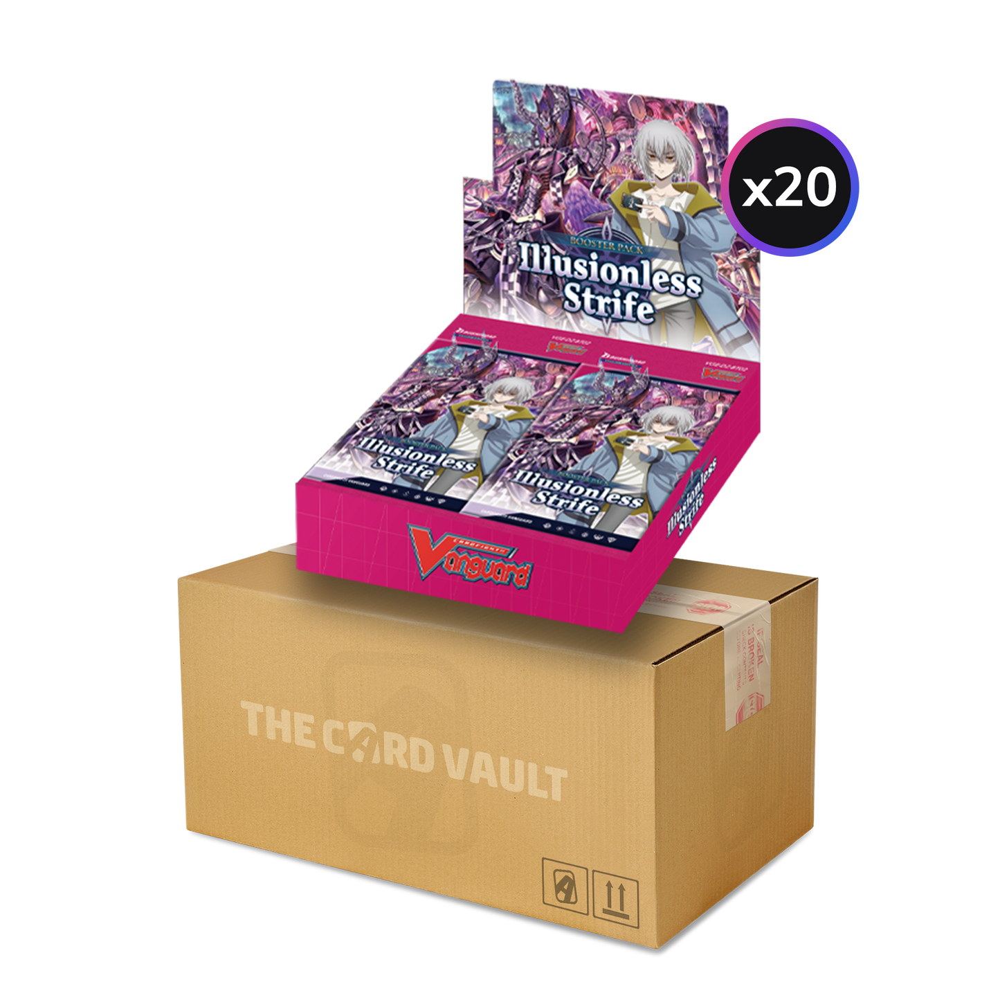Cardfight!! Vanguard - Illusionless Strife - Display Case (20x Boxes)