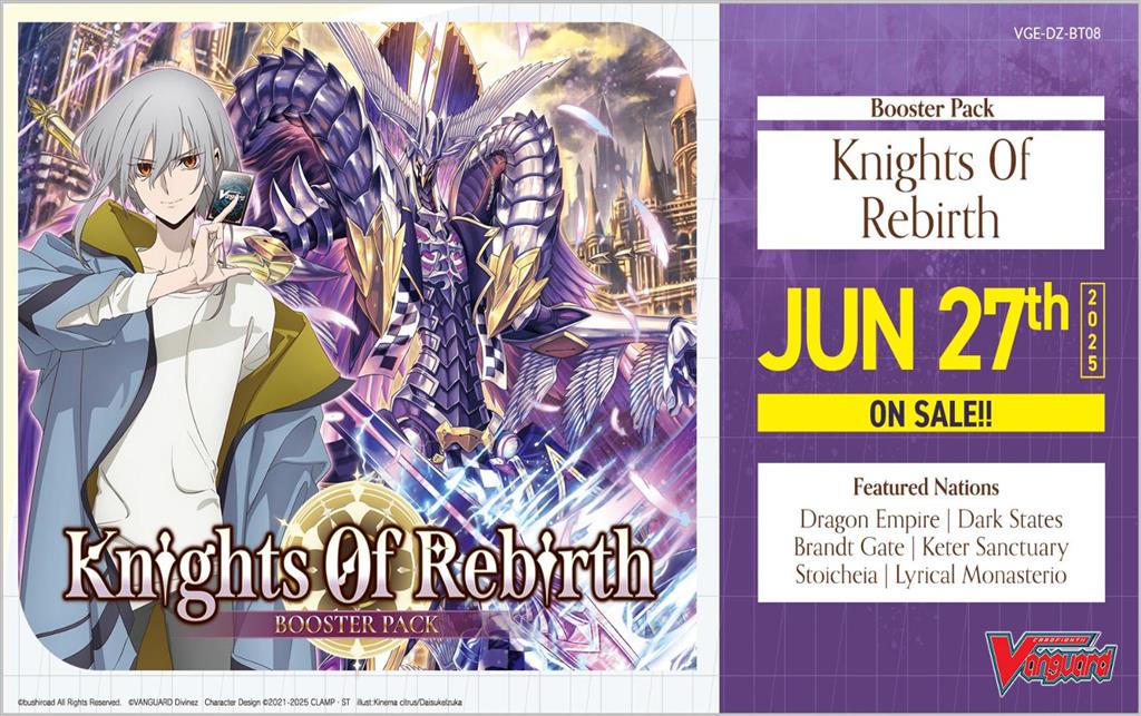 Cardfight!! Vanguard - Knights of Rebirth - Display Case (20x Boxes)