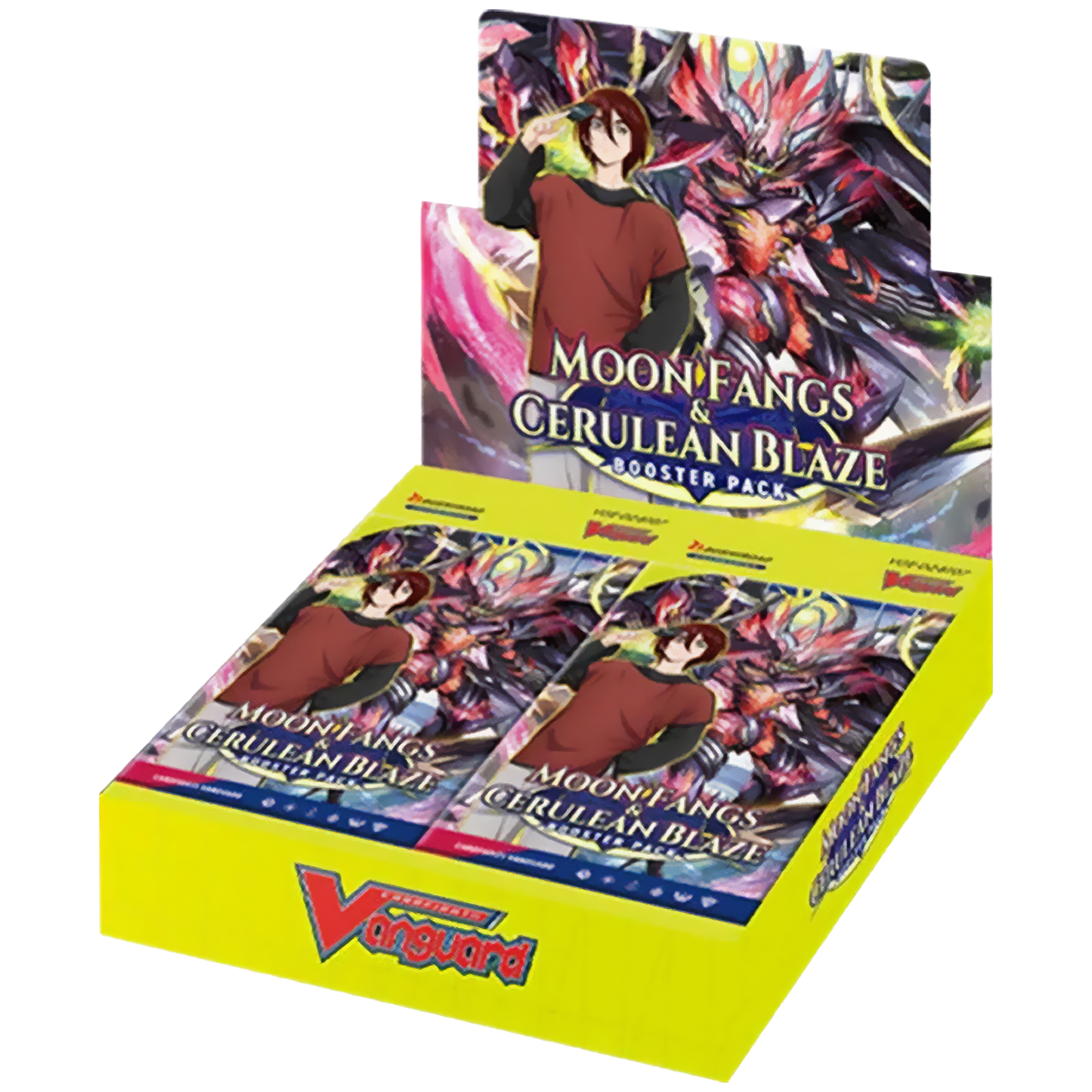 Cardfight!! Vanguard - Moon Fangs & Cerulean Blaze - Display Case (20 Boxes)