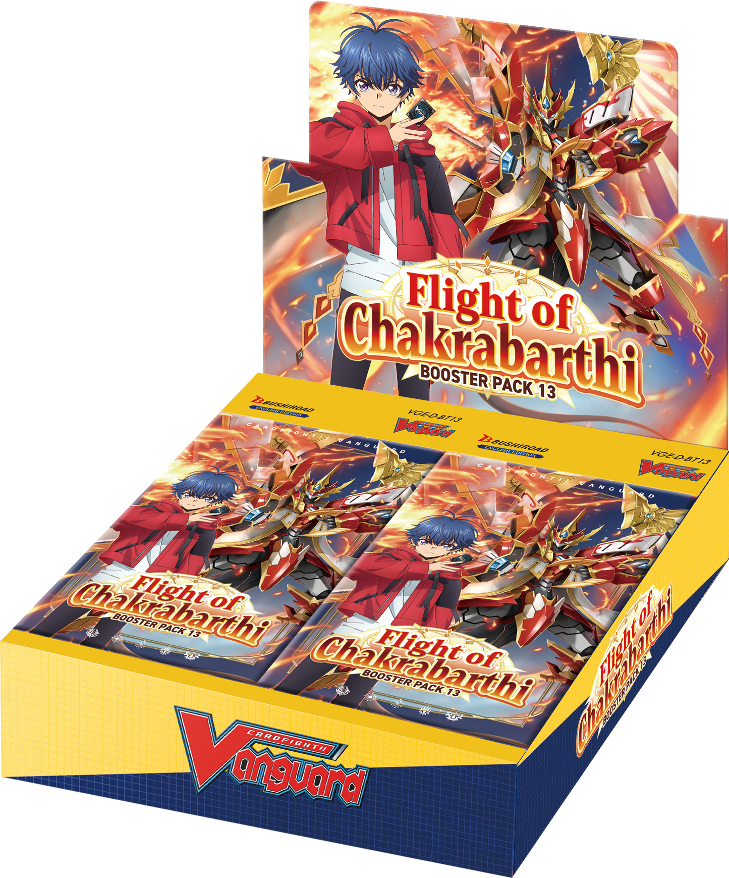 Cardfight!! Vanguard - Flight of Chakrabarthi - Display Case (20x Booster Boxes)