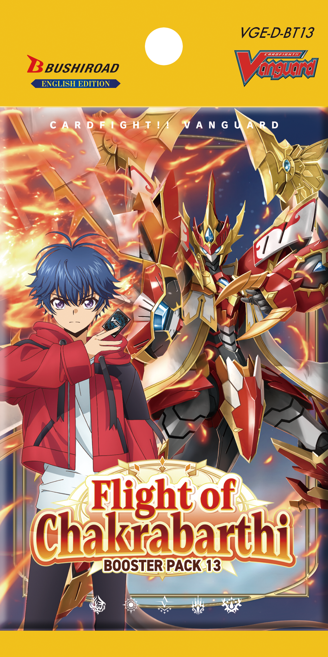 Cardfight!! Vanguard - Flight of Chakrabarthi - Display Case (20x Booster Boxes)