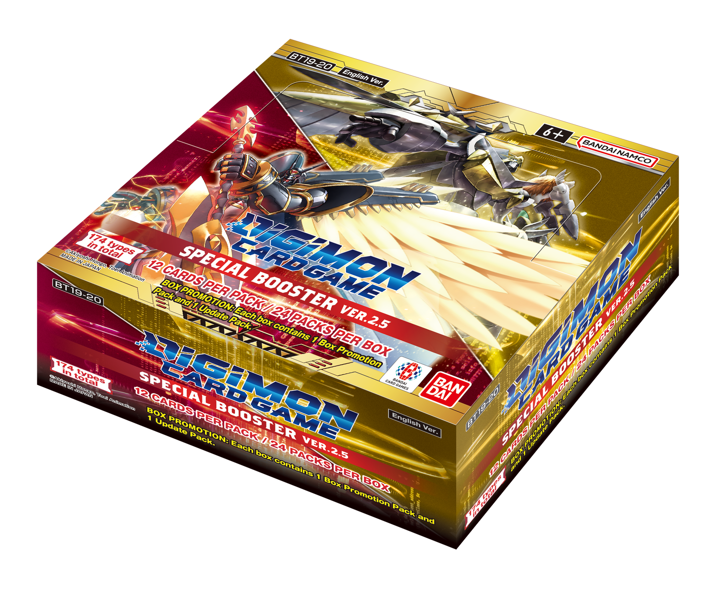 Digimon Card Game - Special Booster Ver. 2.5 (BT19-20) - Display Case (12x Booster Boxes)