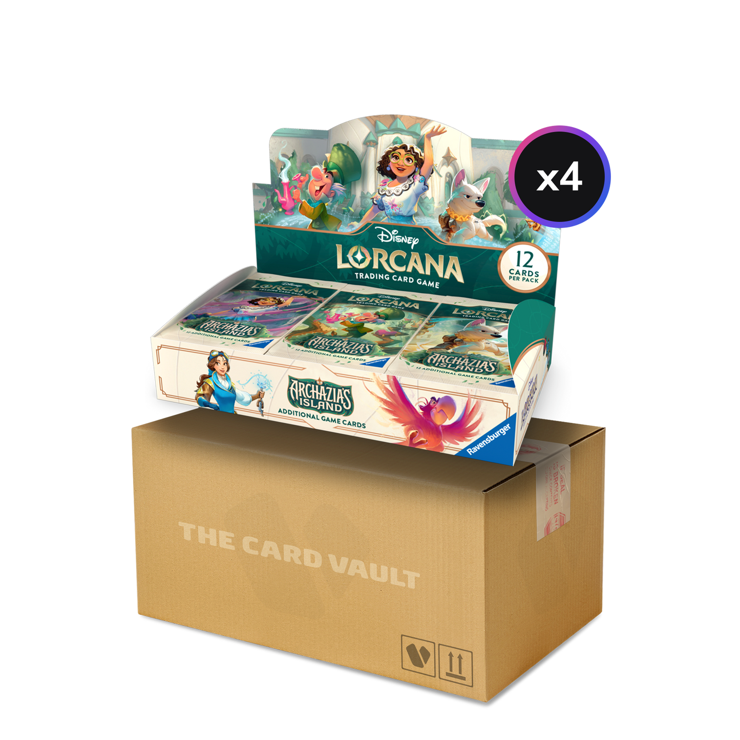 Disney - Lorcana TCG - Archazia's Island - Display Case (4x Booster Boxes)