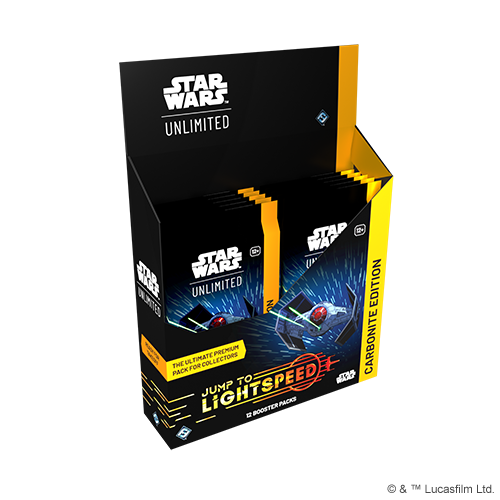 Star Wars: Unlimited - Jump to Lightspeed - Carbonite Collector Booster - Display Case (4x Boxes)