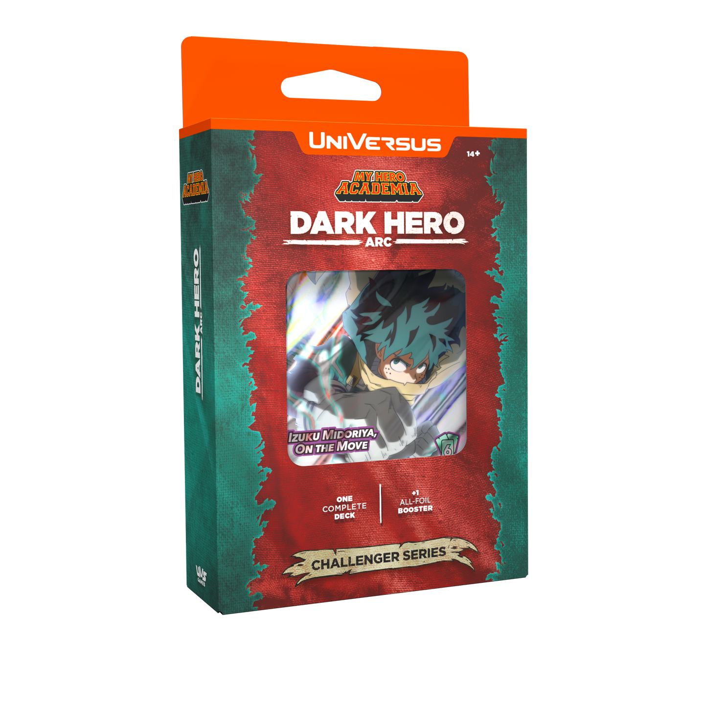 UniVersus CCG - My Hero Academia - Dark Hero Arc Challenger Series Deck