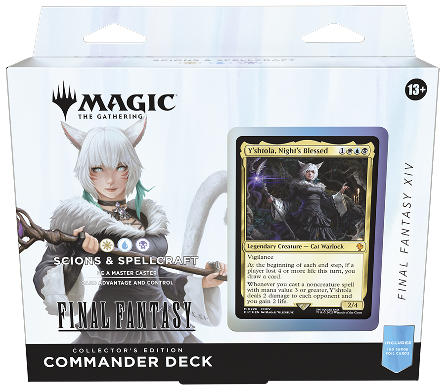 Magic: The Gathering - Universes Beyond - Final Fantasy - Collector Commander Deck - Y'shtola, Night's Blessed