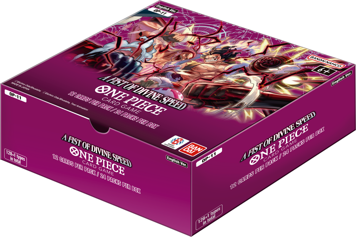 One Piece TCG - A Fist of Divine Speed (OP-11) Display Case (12x Booster Boxes)