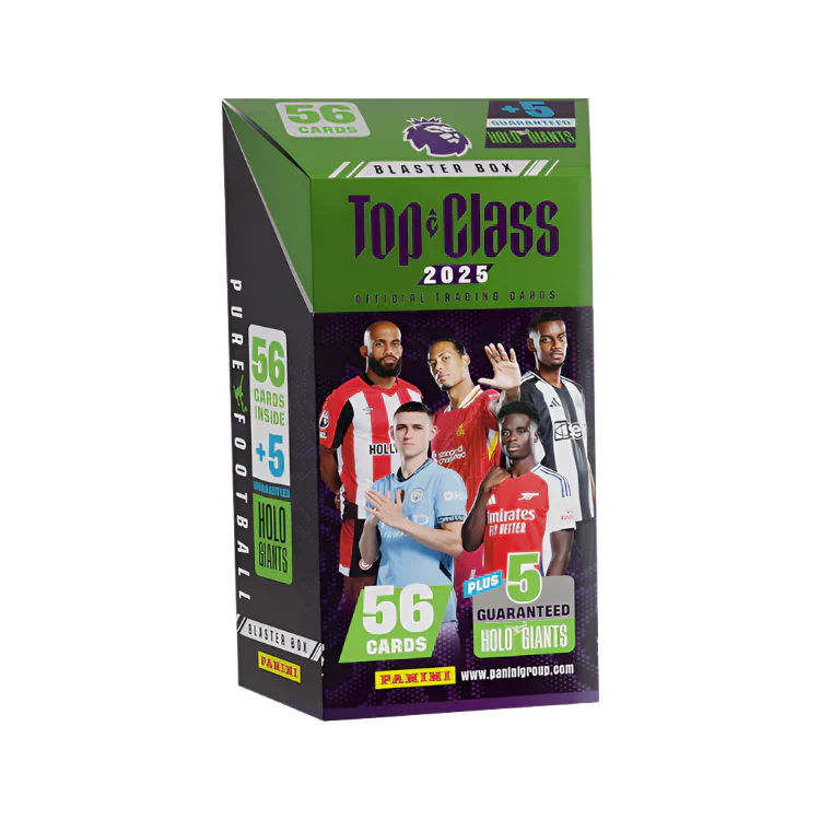 Panini - 2025 Premier League Top Class Football (Soccer) - Blaster Box