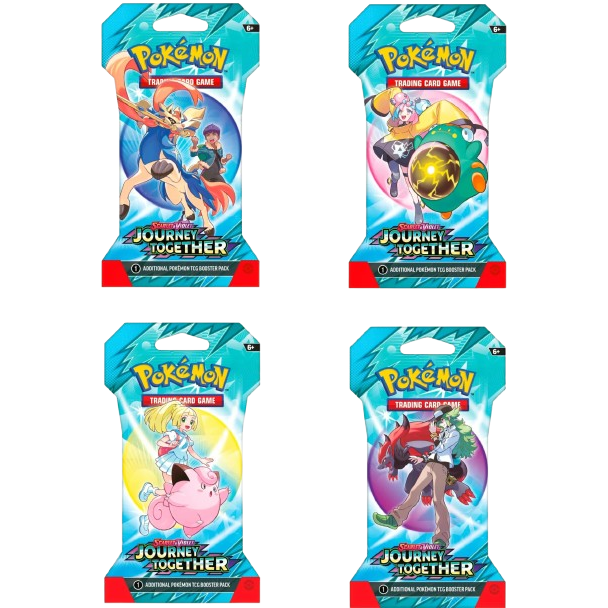 Pokemon TCG - Scarlet & Violet - Journey Together - Sleeved Booster Pack