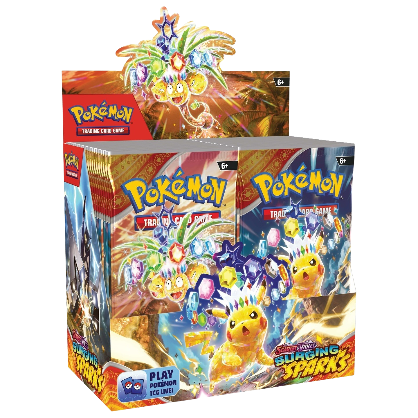 Pokemon TCG - Scarlet & Violet - Surging Sparks - Booster Box (36 Packs)