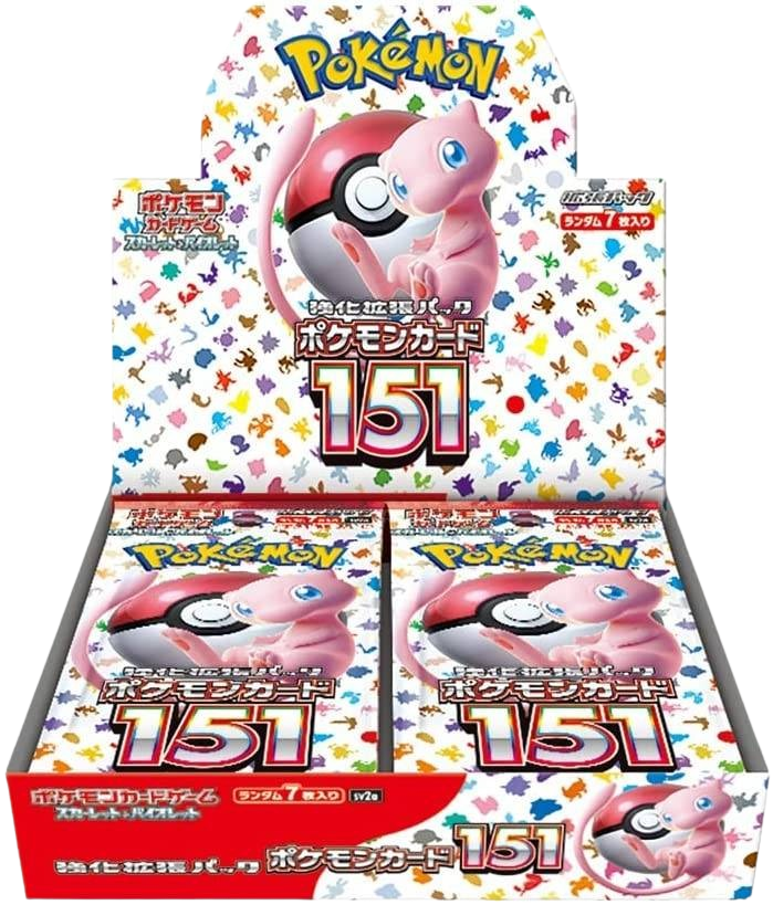 Pokemon TCG - Scarlet & Violet - 151 (sv2a) - Booster Box (Japanese)