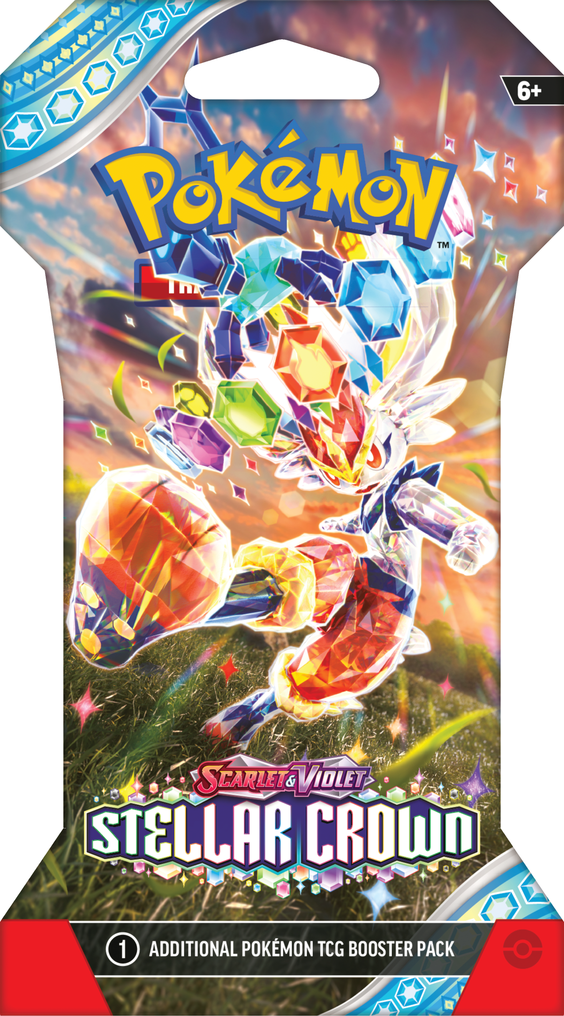 Pokemon TCG - Scarlet & Violet - Stellar Crown - Sleeved Booster Pack