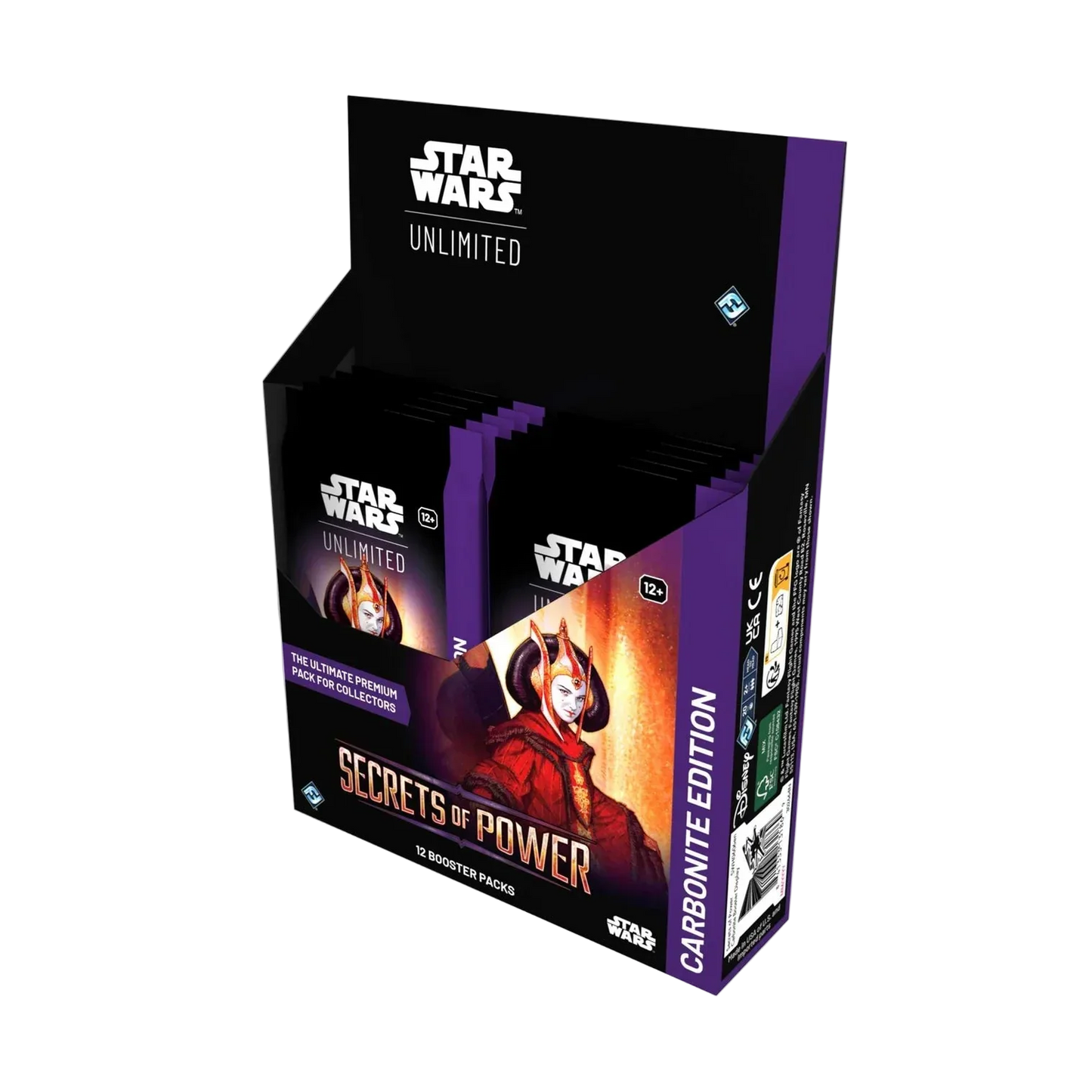 Star Wars: Unlimited - Secrets of Power - Carbonite Edition - Display Case (4x Boxes)