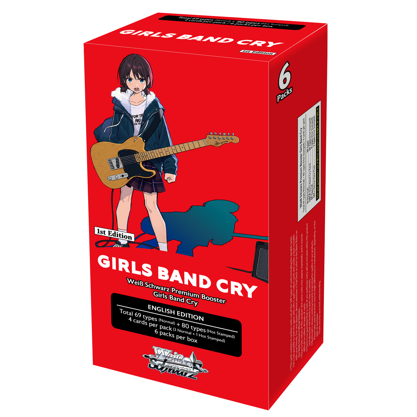 Weiss Schwarz - Girls Band Cry - Premium Booster Box (6 Packs)