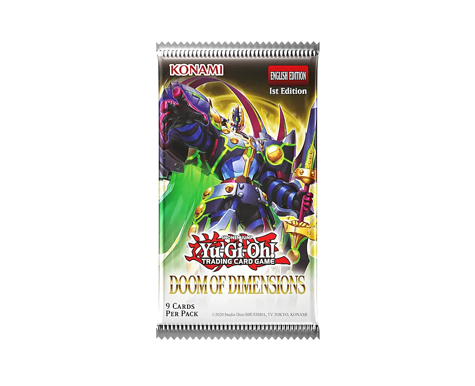 Yu-Gi-Oh! TCG - Doom of Dimensions - Booster Pack (1st Edition)
