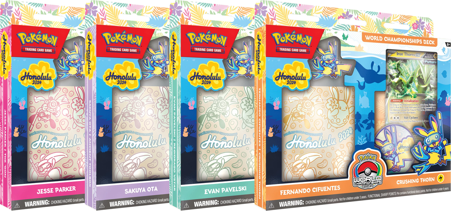 Pokemon TCG - 2024 World Championships Decks