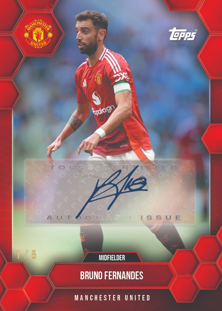 Topps - 2024/25 Manchester United Football (Soccer) - Fan Set