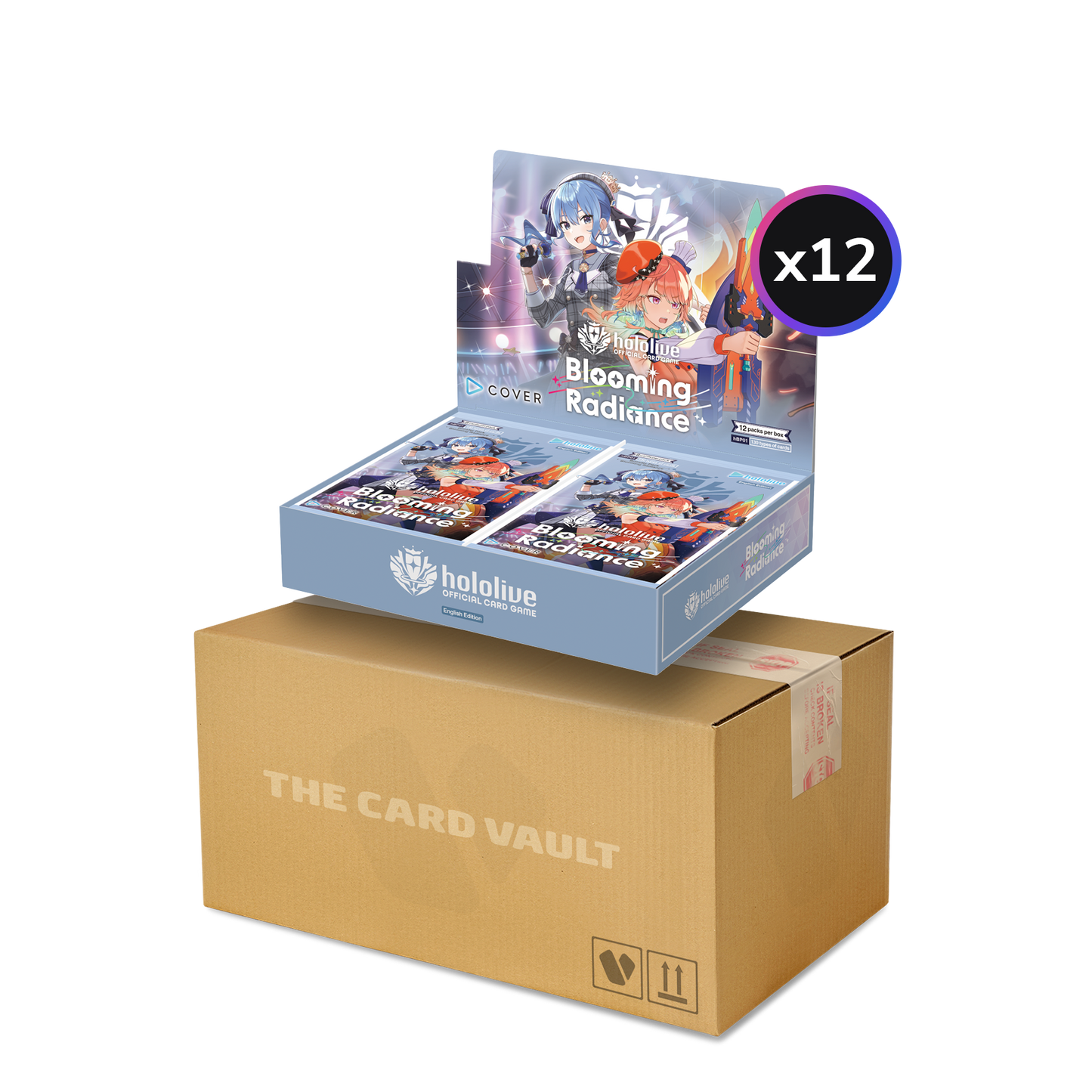 hololive Official Card Game - Blooming Radiance - Display Case (12x Booster Boxes)