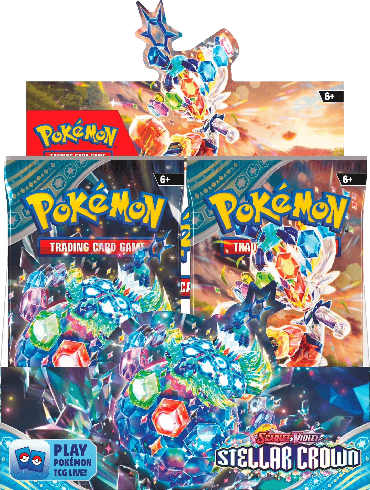 Pokemon TCG - Scarlet & Violet - Stellar Crown - Booster Box (36 Packs)