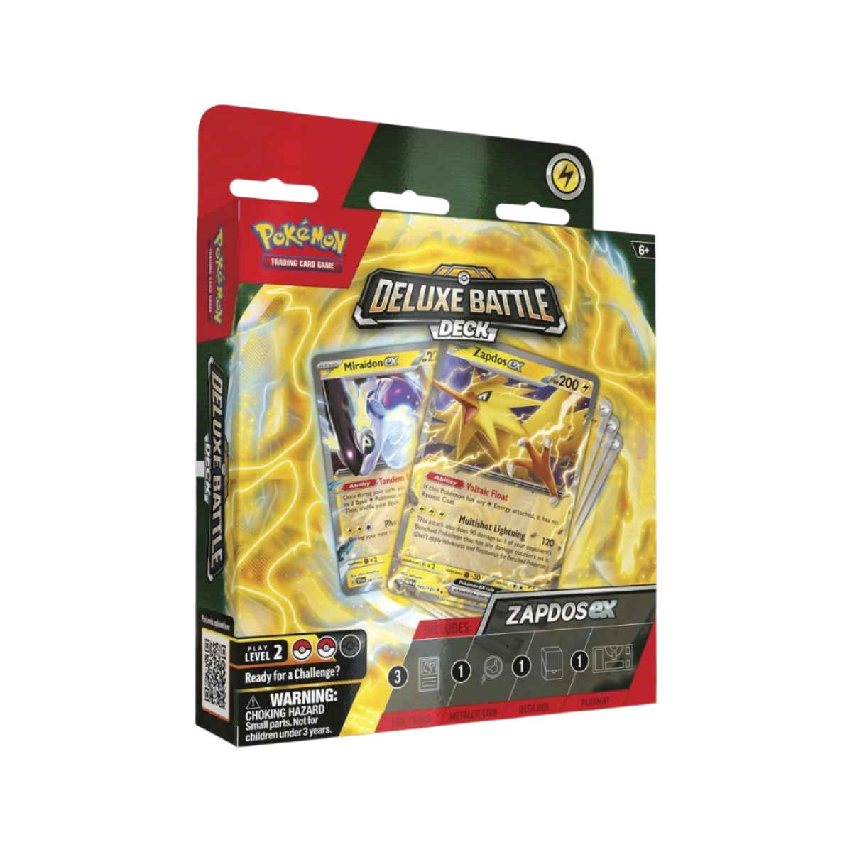 Pokemon TCG - Scarlet & Violet - Zapdos Ex Deluxe Battle Deck