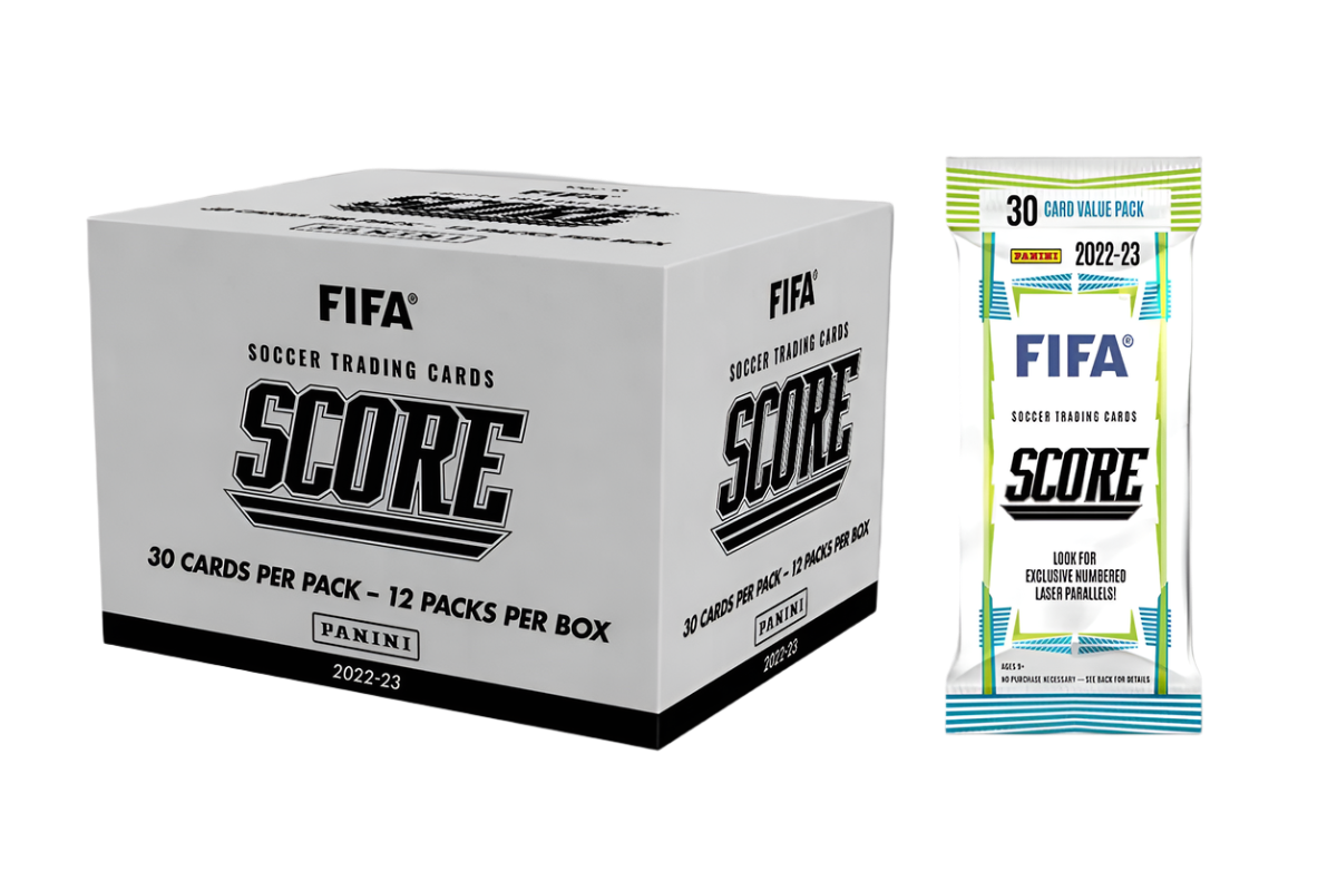 Panini - 2022/23 Score Fifa Football (Soccer) - Fat Pack Box (12 Packs)