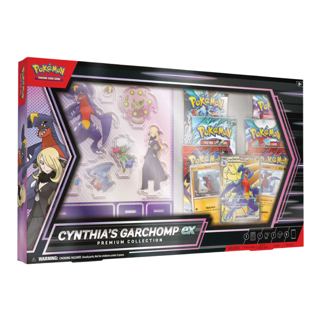 Pokemon TCG - Scarlet & Violet - Cynthia’s Garchomp EX Premium Collection Box