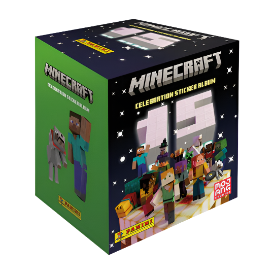 Panini - Minecraft Celebration Sticker Collection - Booster Box (36 Packs)