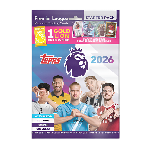 Topps - 2026 Premier League Debut Edition Football (Soccer) - Starter Pack