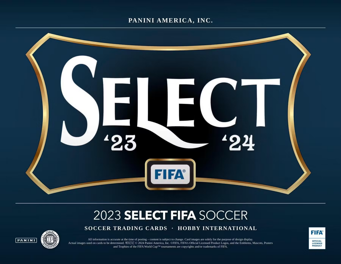 Panini - 2023/24 Select FIFA Football (Soccer) - International Hobby Box